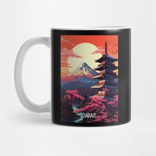 Japan Fuji Art Mug